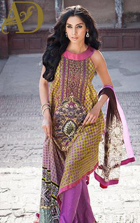 Mahnoor Handkerchief Unstitched Suit