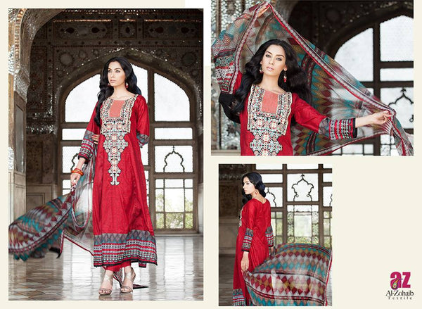 Mahnoor The Fall of Eve Unstitched Suit