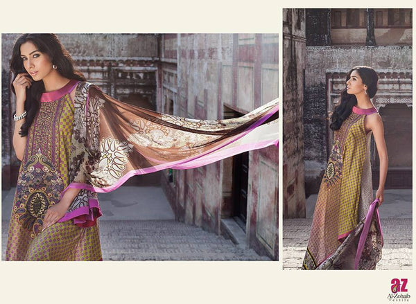 Mahnoor Handkerchief Unstitched Suit