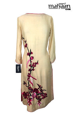 Beige Khaadi Silk top